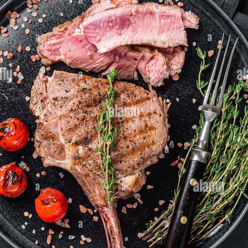 Veal steak
