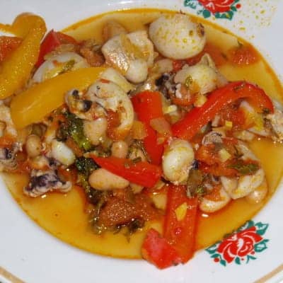 Cuttlefish stifado