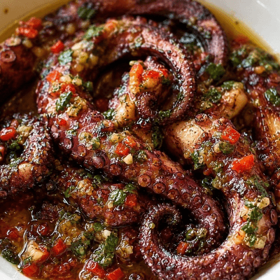 Oven octopus